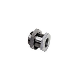 Racord Adaptador Pasatabiques Acero Inox Rosca NPT G1/4"