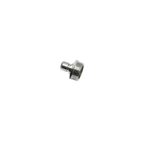 Racord Acoplador Rosca Latón Niquelado Macho BSP Cilíndrica G3/4"