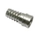 Espiga Acanalada Latón Niquelado para Tubo  DN 12mm Ø Ext. 19-20,5 mm