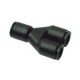 Racord Rápido en Y Ø4mm 6mm Ref. LEGRIS 3140 04 06