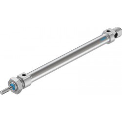 Cilindro Normalizado DN10 Carrera: 100 Amortiguación elástica Ref. DSNU-10-100-P-A