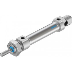 Cilindro Normalizado DN10 Carrera: 25 Amortiguación elástica Ref. DSNU-10-25-P-A