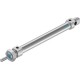 Cilindro Normalizado DN10 Carrera: 80 Amortiguación elástica Ref. DSNU-10-80-P-A