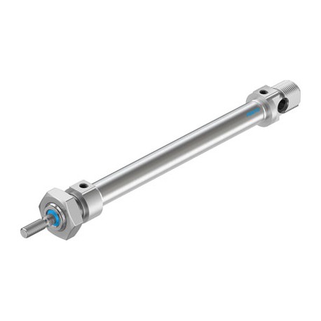 Cilindro Normalizado DN12 Carrera: 100 Amortiguación elástica Ref. DSNU-12-100-P-A