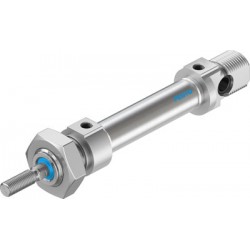 Cilindro Normalizado DN12 Carrera: 25 Amortiguación elástica Ref. DSNU-12-25-P-A