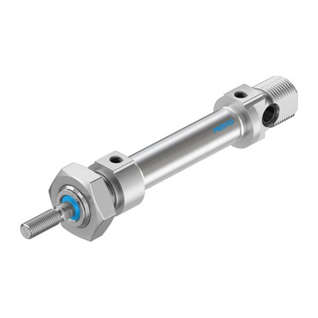 Cilindro Normalizado DN12 Carrera: 25 Amortiguación elástica Ref. DSNU-12-25-P-A