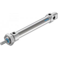 Cilindro Normalizado DN20 Carrera: 100 Amortiguación autorregulable Ref. DSNU-20-100-PPS-A