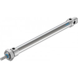 Cilindro Normalizado DN20 Carrera: 200 Amortiguación elástica Ref. DSNU-20-200-P-A