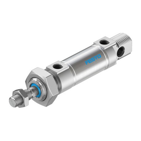 Cilindro Normalizado DN25 Carrera: 10 Amortiguación elástica Ref. DSNU-25-10-P-A