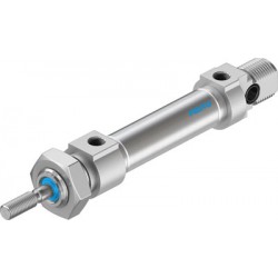 Cilindro Normalizado DN10 Carrera: 15 Amortiguación elástica Ref. DSNU-10-15-P-A
