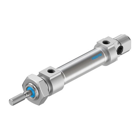 Cilindro Normalizado DN10 Carrera: 15 Amortiguación elástica Ref. DSNU-10-15-P-A