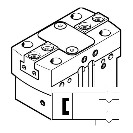 PINZA PARALELA HGPT-20-A-B
