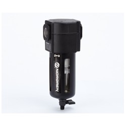 FILTRO Serie Excelon Purga manual G1/2" 40µm, material-depósito: Policarbonato F74G-4GN-QP4