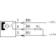 Sensor detector de proximidad eléctrico, montaje por arriba, conec. M8 Ref. SME-8M-DS-24V-K-0,3-M8D