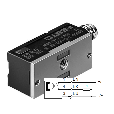 SENSOR DE PROXIMIDAD  SMEO-1-S-LED-24-B