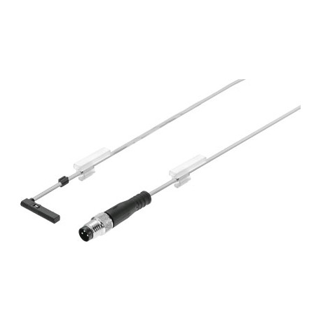 Sensor de proximidad magnético sin contacto para ranura 10 Ref. SMT-10M-PS-24V-E-0,3-Q-M8D