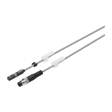 Sensor de proximidad magnético sin contacto para ranura en T Ref. SMT-8M-A-PNS-24V-E-0,3-M8D