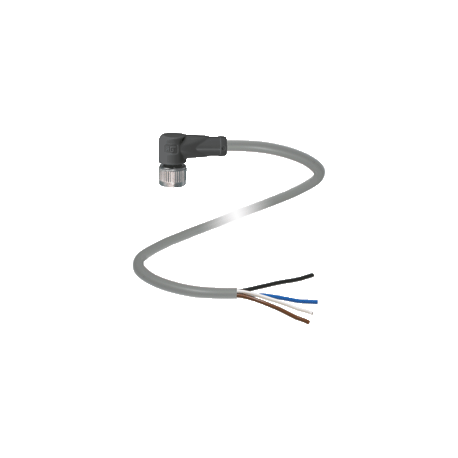 Conector V1-W-5M-PVC Acodado, con 5m cable