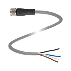 Conector V1-G-5M-PVC Recto, con 5m cable