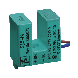 Detector sensor de ranura inductivo SJ3,5-N S.I. Namur NC