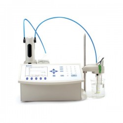 Valorador potenciométrico (pH/ORP/ISE) 1 placa analógica, 1 bomba dosificadora con bureta de 25 ml