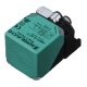 Detector sensor inductivo NBN30-L2-E2-V1 3 hilos cc PNP NA, con conector V1