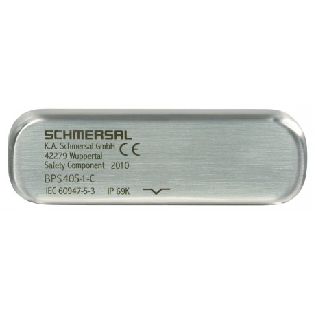 Sensor de seguridad magnético BPS 40S-1 (Iman actuador)