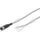 Cable de conexión p/sensor de proximidad, transm.,presost. y sensores Ref. NEBU-M12G5-K-2.5-LE5
