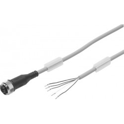 Cable de conexión p/sensor de proximidad, transm.,presost. y sensores Ref. NEBU-M12G5-K-2.5-LE5