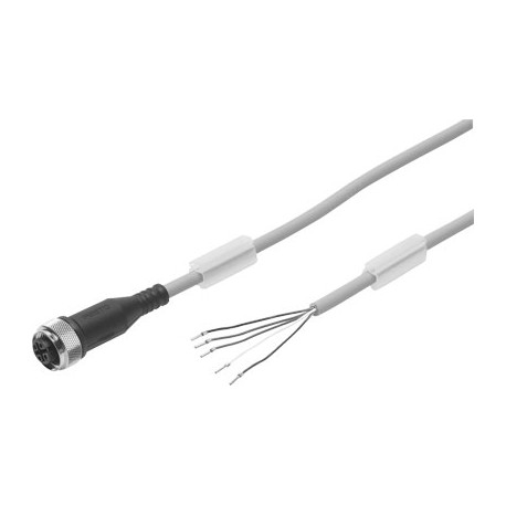Cable de conexión p/sensor de proximidad, transm.,presost. y sensores Ref. NEBU-M12G5-K-2.5-LE5