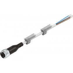 Cable de conexión p/sensor de proximidad, transm.,presost. y sensores Ref. NEBU-M12G5-K-5-LE4