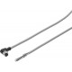 Conector tipo zócalo con cable Ref. NEBU-M12W8-K-2-N-LE8