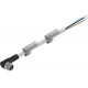 Cable de conexión p/sensor de proximidad, transm.,presost. y sensores Ref. NEBU-M8W3-K-2.5-LE3