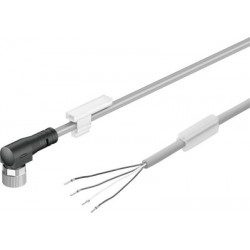 Cable de conexión p/sensor de proximidad, transm.,presost. y sensores Ref. NEBU-M8W4-K-5-LE4