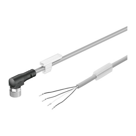 Cable de conexión p/sensor de proximidad, transm.,presost. y sensores Ref. NEBU-M8W4-K-5-LE4