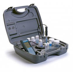 Kit completo SENSION+ pH1, con accesorios y maletin + electrodo 50 53T (Inoxidable + Temperatura).