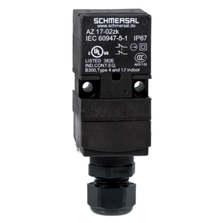 Interruptor de seguridad con actuador separado AZ 17-02ZK