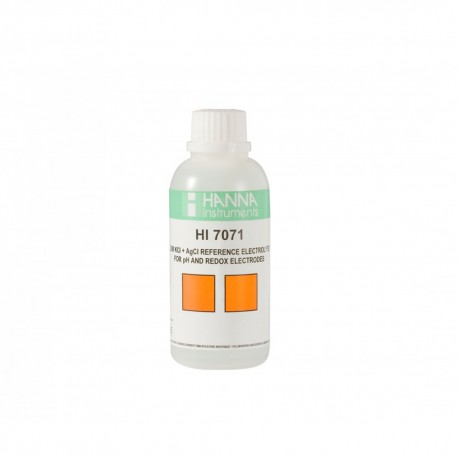 Solución electrolítica 3,5M KCl + AgCl (4 x 30 ml)