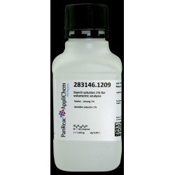 Almidón solución 1% (Reag. Ph. Eur.) para análisis volumétrico 250ml