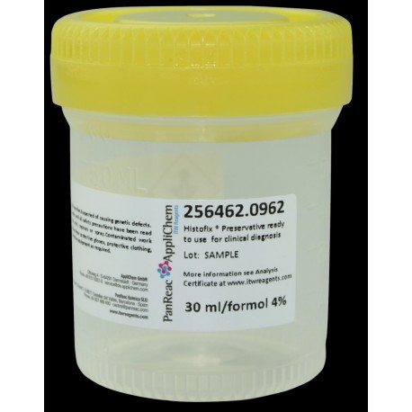 Histofix ® Conservante listo para su uso para diagnóstico clínico 45x30 mL