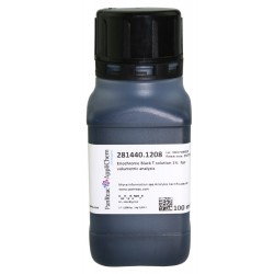 Negro de Eriocromo T solución 1% para análisis volumétrico 100ml