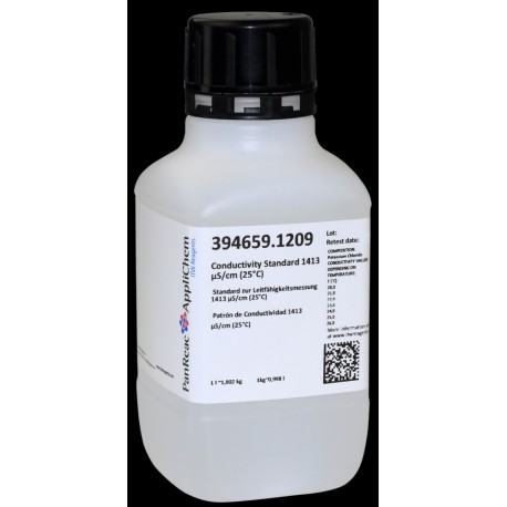 Patrón de Conductividad 1413 µS/cm (25°C)  250ml