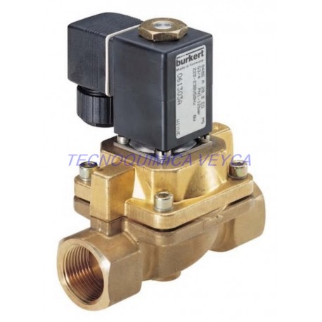 Válvula de Émbolo 2/2 Vías Servopilotada Tipo 5404-A32,0EGMSGM87-C 220/50Hz 1¼ 10W