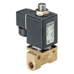 Válvula de Paso 3/2 Vías de Efecto Directo Tipo 0355-C4-BF-MS-GM 1/4 24DC 12W