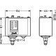 Presostato Tipo KP1A -0,9 a 7,0Bar M10x0,75