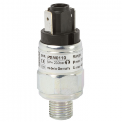 Presostato compacto con ajuste de punto de disparo PSM01 10-30Bar 1/4B PTF/NBR