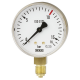 Manómetro 111.12.050 Ø50mm 10Bar 1/4" Salida Horizontal Dorsal Concéntrica Caja Acero Negro  Cl.2,5