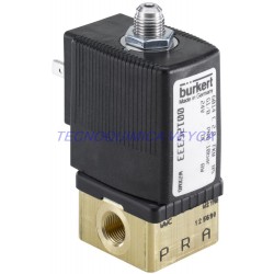 Válvula Émbolo de Acción Directa 3/2 Vías Tipo 6014-D02.0FF G 1/8" 24V CC 8W