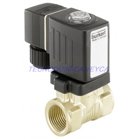 Válvula de Membrana de 2/2 Vías Servocontrolada Tipo 6213-EV-A13,0BBMSGM85-6 G3/4 24V CC 10W