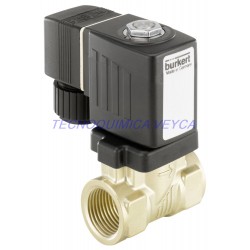 Válvula de Membrana de 2/2 Vías Servocontrolada Tipo 6213-EV-A20,0BBMSGM86-6 G1" 24V CC 10W